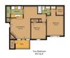 Two Bedroom/One Bath - 853