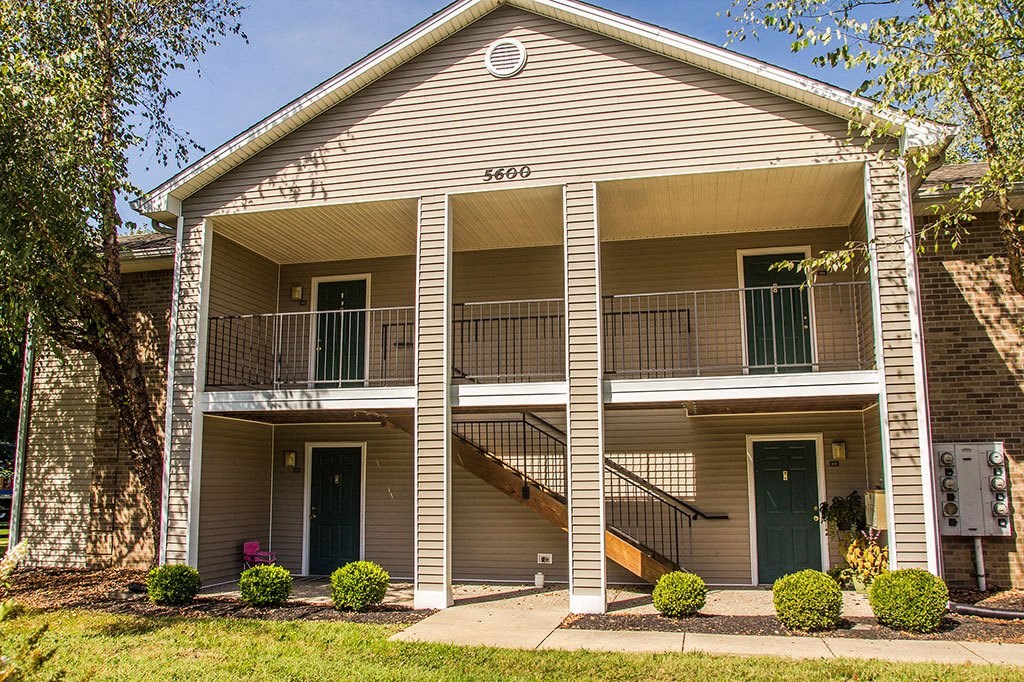our apartments have a balcony for residents to enjoy
