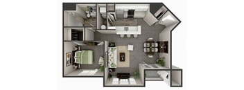 Randall Village Apartments- Crystal Lake, IL - One Bedroom