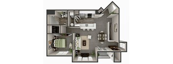 Randall Village Apartments- Crystal Lake, IL - One Bedroom