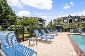 Pool With Sundecks at Aventura at Richmond, St. Peters, MO, 63376