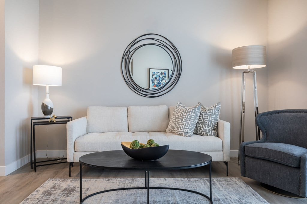 living room  at The Edison at Tiffany Springs, Kansas City, Missouri