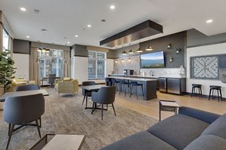 Resident Clubhouse at The Edison at Wheat Ridge, Wheat Ridge, CO