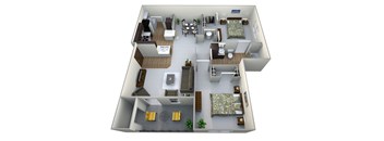bedroom floor plan an open concept living room and dining room