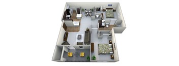 bedroom floor plan an open concept living room and dining room
