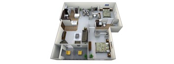 bedroom floor plan an open concept living room and dining room