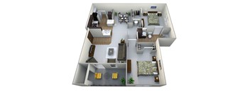 bedroom floor plan an open concept living room and dining room