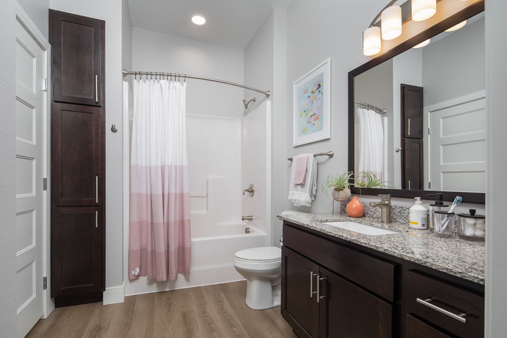 Ford 1 bed Bathroom at The Edison at Rice Creek, Minnesota, 55126