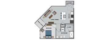 Carver Floor Plan at The Edison at Bridlespur, Kansas City, Missouri