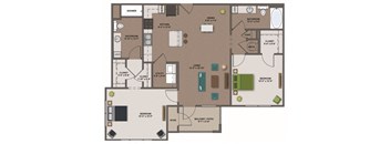 B2 - Chesterfield II 1210sf