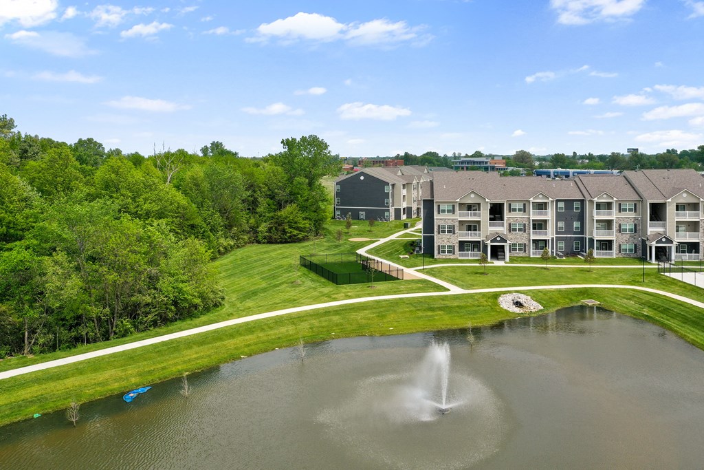 Scenic Lake with Jogging Trail