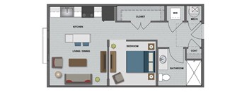 Eastman Floor Plan at The Edison at Bridlespur, Kansas City, MO