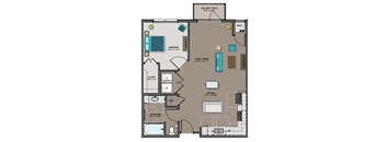 Eastman Floor Plan at The Edison at Woodbury, Woodbury