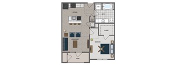 Eastman Floor Plan at The Edison at Chapel Hills, Colorado, 80920