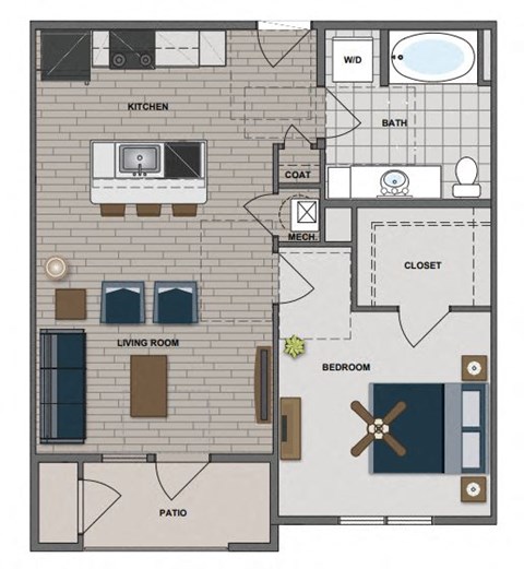Eastman Floor Plan at The Edison at Chapel Hills, Colorado, 80920