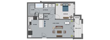 Eastman Floor Plan at The Edison at Riverwood, Hermitage