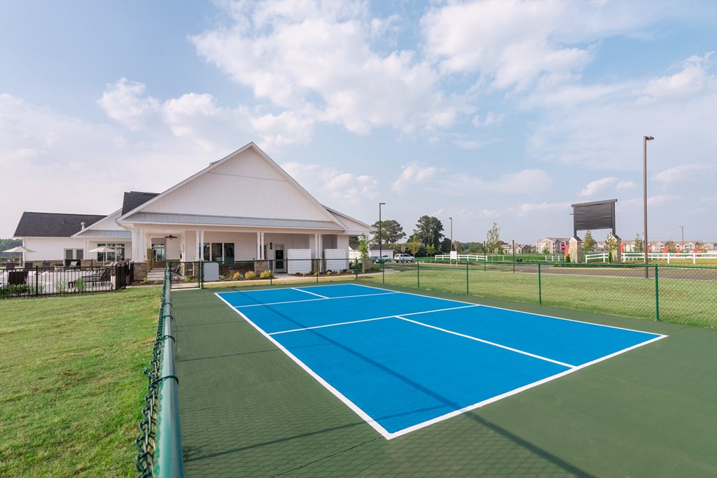 a tennis court at The Edison at Madison, Madison, Alabama, 35757