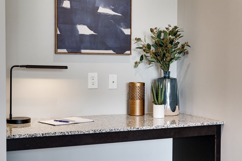 Study Table at The Edison at Riverwood, Hermitage, Tennessee