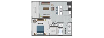 Ford Floor Plan at The Edison at Bridlespur, Kansas City