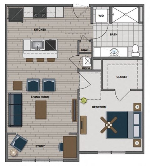 Ford Floor Plan at The Edison at Chapel Hills, Colorado Springs, CO, 80920