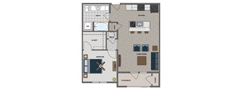 Franklin Floor Plan at The Edison at Chapel Hills, Colorado Springs, CO