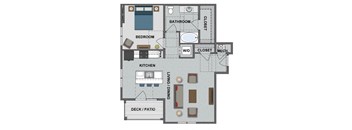Fuller Floor Plan at The Edison at Bridlespur, Missouri, 64114
