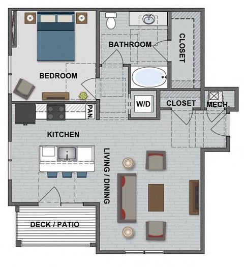 Fuller Floor Plan at The Edison at Bridlespur, Missouri, 64114