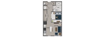 Fuller Floor Plan at The Edison at Chapel Hills, Colorado Springs, 80920