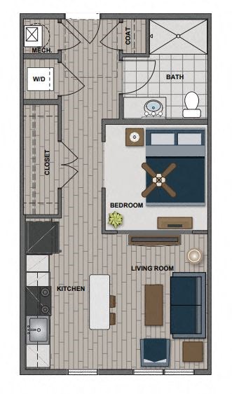 Fuller Floor Plan at The Edison at Chapel Hills, Colorado Springs, 80920