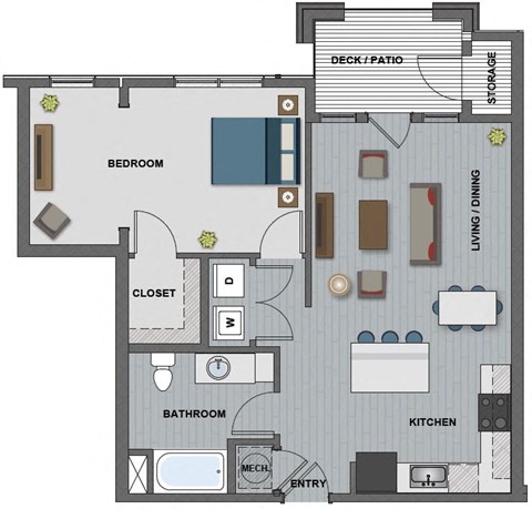 Fuller Floor Plan at The Edison at Riverwood, Hermitage, Tennessee