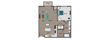 Gates Floor Plan at The Edison at Woodbury, Woodbury, 55129