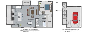 Jefferson Floor Plan at The Edison at Riverwood, Hermitage, 37076