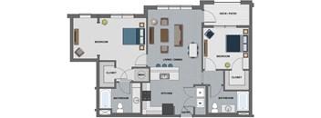 Knight Floor Plan at The Edison at Riverwood, Tennessee