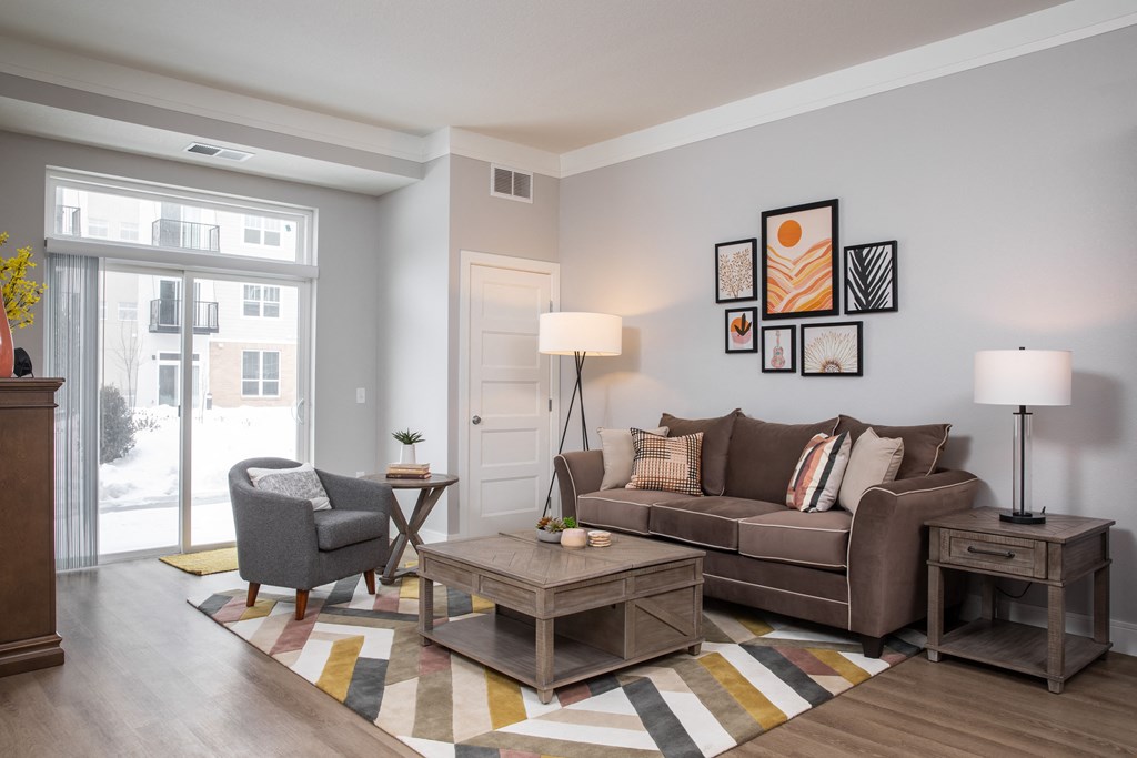 Ford Living Room at The Edison at Rice Creek, Shoreview, Minnesota