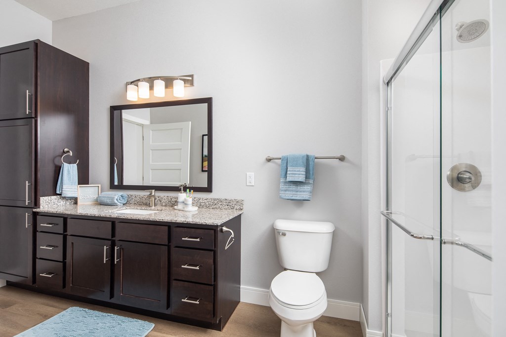 Tesla bath at The Edison at Rice Creek, Shoreview, Minnesota