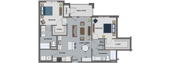 Morgan Floor Plan at The Edison at Riverwood, Hermitage, Tennessee