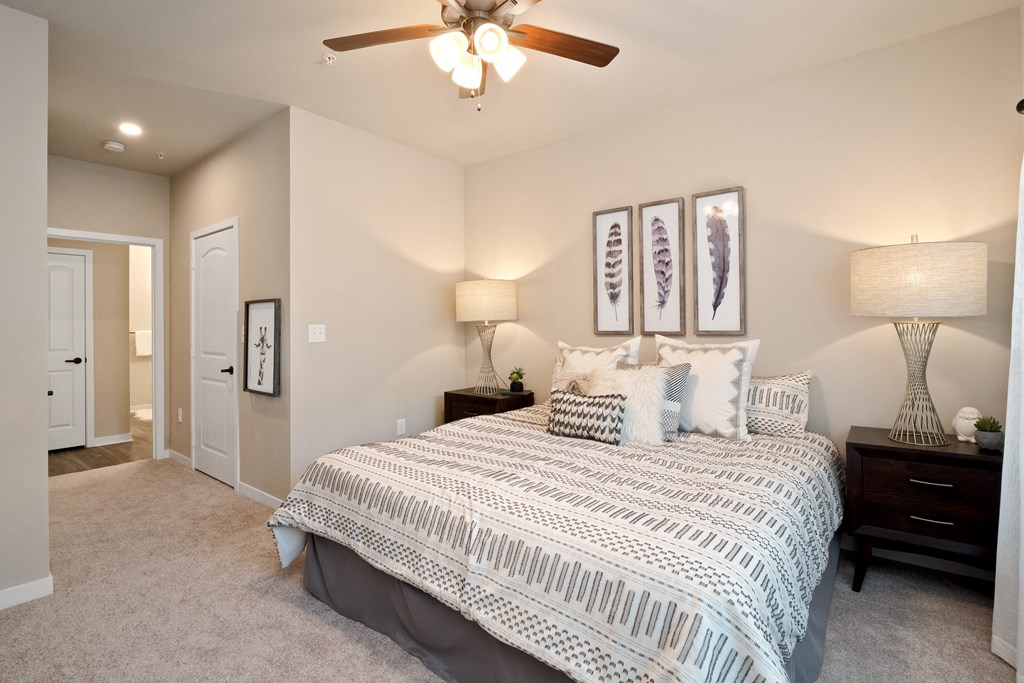 Master Bedroom with King Size Bed