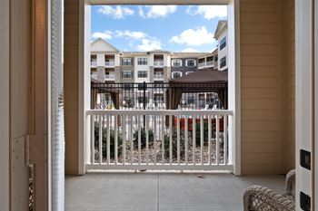 Private balconies or patios w/ storage closets