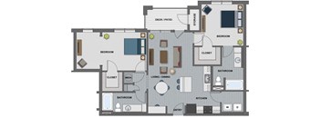 Wakefield Floor Plan at The Edison at Riverwood, Tennessee, 37076