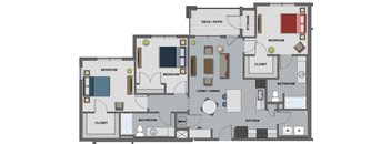 Walker Floor Plan at The Edison at Riverwood, Hermitage, TN