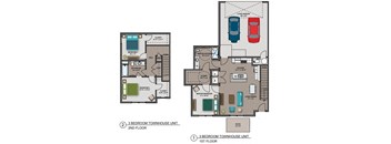 Whitney II Floorplan at The Edison at Woodbury, Woodbury, MN