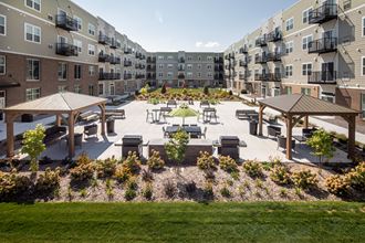 Large courtyard for outdoor enjoyment