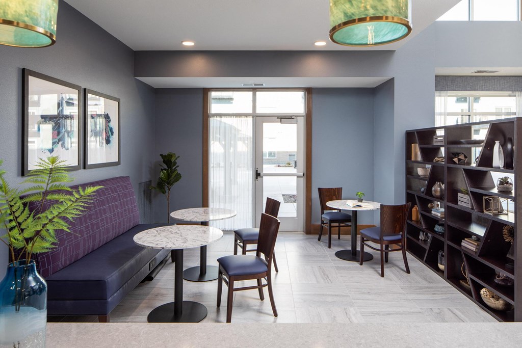 Social Room at The Edison at Spirit, Lakeville, MN, 55044