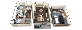 Floor Plans at Aventura at Forest Park, St. Louis