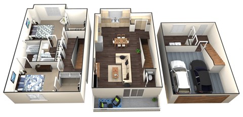 Floor Plans at Aventura at Forest Park, St. Louis