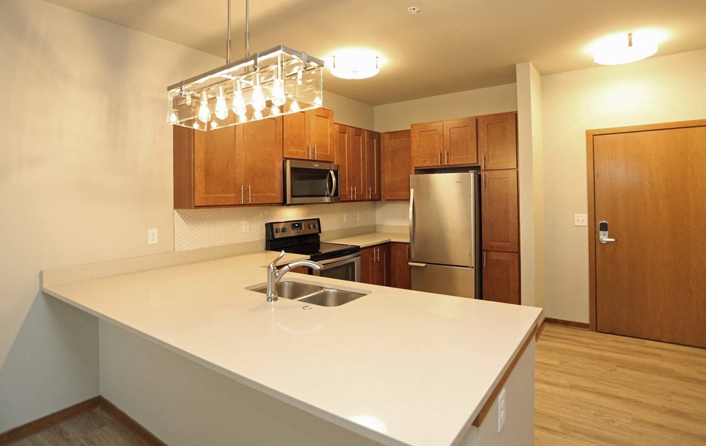 The Residences Howard Commons, 1 Bedroom Kitchen