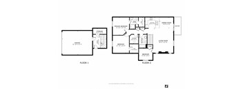 3 Bed/2 Bath Floor Plan