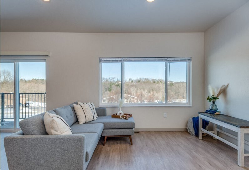 Open Concept Living Area with Spectacular Views