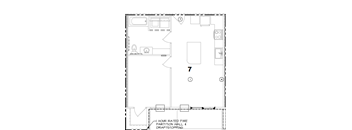 a floor plan of a small house