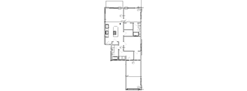 FLOOR PLAN, LOWER 2 BED / 2 BATH / CORNER